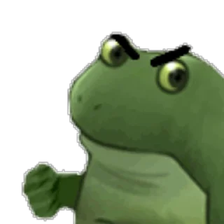 🐸 emoji FROGE Telegram sticker 5 of 13