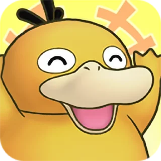 😄 emoji Psyduck Telegram sticker 11 of 17