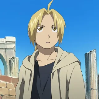 ⚙️ emoji Edward Elric [@TodorokiShouto] Telegram sticker 13 of 120