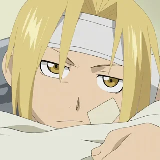 🔩 emoji Edward Elric [@TodorokiShouto] Telegram sticker 12 of 120