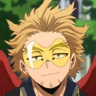 Sticker from Hawks @StickersofAnime