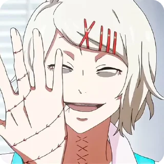 ⭐️ emoji ೃ࿐ @Animes_Stickers | Suzuya Juuzou @pinterest_to_stickerbot Telegram sticker 22 of 22