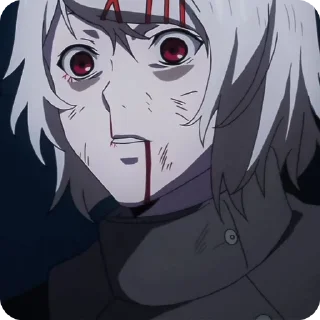 ⭐️ emoji ೃ࿐ @Animes_Stickers | Suzuya Juuzou @pinterest_to_stickerbot Telegram sticker 4 of 22