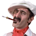 😎 emoji Frank Zappa Telegram sticker 14 of 48