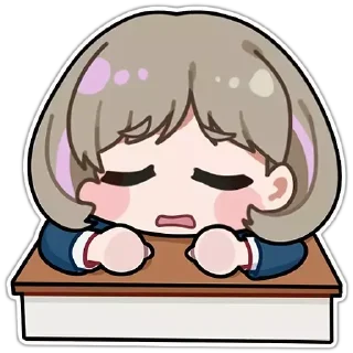 😪 emoji Tang Keke Telegram sticker 19 of 45