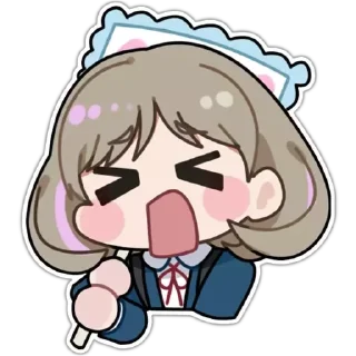 😫 emoji Tang Keke Telegram sticker 17 of 45