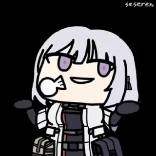 😛 emoji GFL Seseren by @tac_drop Telegram sticker 6 of 50