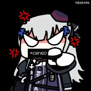 🤬 emoji GFL Seseren by @tac_drop Telegram sticker 22 of 50