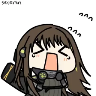 😱 emoji GFL Seseren by @tac_drop Telegram sticker 11 of 50