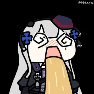 🤮 emoji GFL Seseren by @tac_drop Telegram sticker 23 of 50