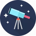 🔭 emoji astronomy Telegram sticker 17 of 41