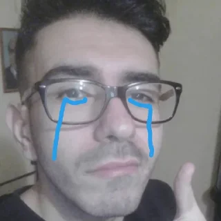 😭 emoji Robe Tristi (@Ocram0 @OLBorder) Telegram sticker 9 of 21