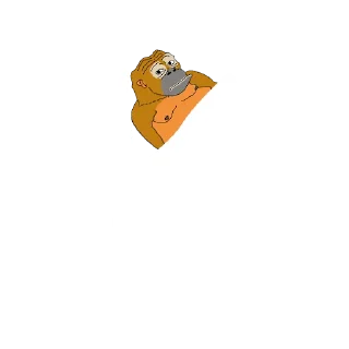 🔥 emoji $MONKE Telegram sticker 15 of 32