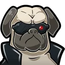 😎 emoji Dawg Telegram sticker 8 of 33