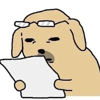 🤨 emoji DAWG Telegram sticker 7 of 28