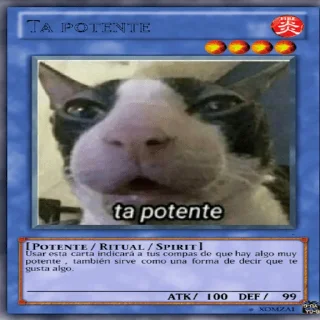 Sticker from XomZai Yu-Gi-Oh
