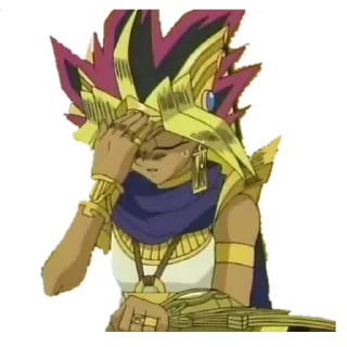 Sticker from Yu-gi-oh