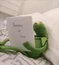 🤓 emoji Kermit the frog Telegram sticker 13 of 52