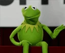😐 emoji Kermit the frog Telegram sticker 22 of 52