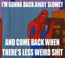 Sticker from Spiderman
