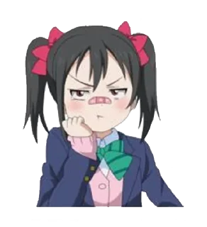 😡 emoji Anime pack Telegram sticker 16 of 45