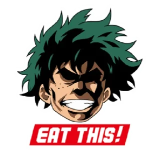 😉 emoji Anime pack Telegram sticker 13 of 45