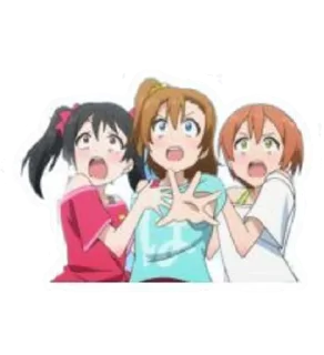 😳 emoji Anime pack Telegram sticker 17 of 45