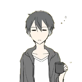🥱 emoji Anime pack Telegram sticker 1 of 45