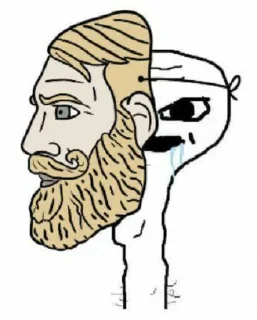 😐 emoji Chad Telegram sticker 14 of 120