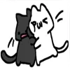 🌟 emoji Котики:3 ➡️ @Ctikerubot Telegram sticker 21 of 40