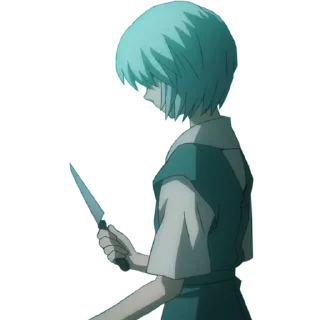 🔪 emoji Eva Telegram sticker 20 of 28