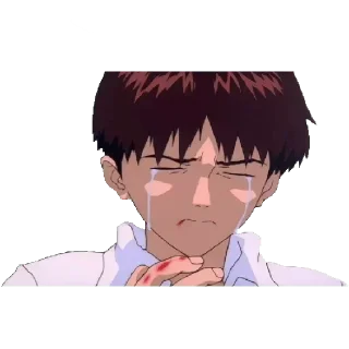 😭 emoji Eva Telegram sticker 8 of 28