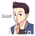 😶 emoji You & I : Intimate Telegram sticker 20 of 33