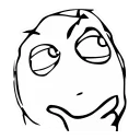 💭 emoji Meme Sticker Pack Telegram sticker 8 of 75