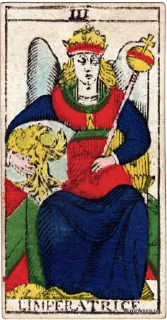 Sticker from Tarot de Marseille