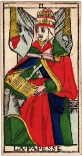 Sticker from Tarot de Marseille