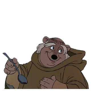 🍽 emoji Robin Hood Disney Telegram sticker 24 of 49