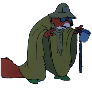 😎 emoji Robin Hood Disney Telegram sticker 9 of 49