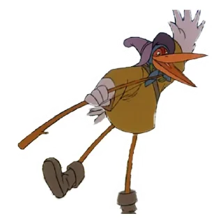 Sticker from Robin Hood Disney