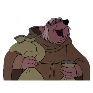 🤑 emoji Robin Hood Disney Telegram sticker 22 of 49