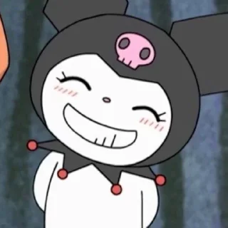 🐈‍⬛ emoji ─ 𝗄𝗎𝗋𝗈𝗆𝗂 ✦ @MatMood Telegram sticker 6 of 95