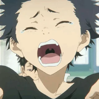 Sticker from A silent voice ¦ @weebinal