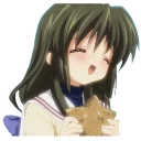 😚 emoji clannad (for hinata) Telegram sticker 6 of 22