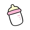 🍼 emoji ˗ˋʚ 𝑗𝑖𝑟𝑎𝑖 ♡︎ @I1RRN ɞˊ˗ Telegram sticker 10 of 40