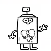 🎨 emoji Black emojis @StickersPackRobot Telegram sticker 3 of 198