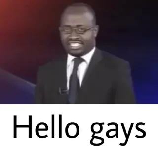 Sticker from Why Are You Gay?
