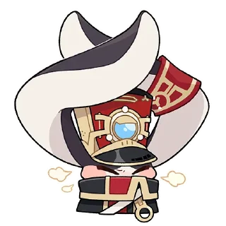 Sticker from Pom-pom