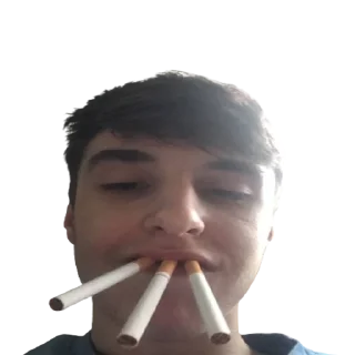 🚬 emoji faces by arian bratva Telegram sticker 8 of 45