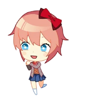 ☺️ emoji Sayori Pack Telegram sticker 24 of 59