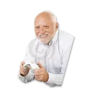 😬 emoji Hide The Pain Harold Telegram sticker 7 of 12